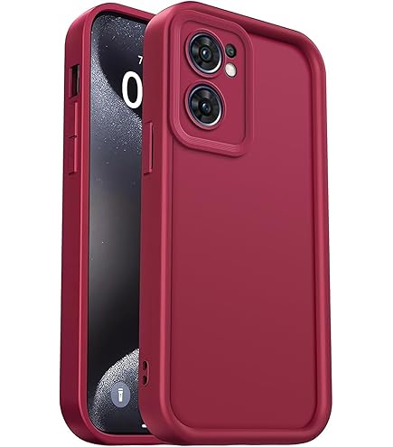 HAOYE Custodia per Oppo Find X5 Lite Cover, Silicone Carcasa Anticaduta con Bordi Rialzati/Angoli Rinforzati e Design Semplice - Bianco