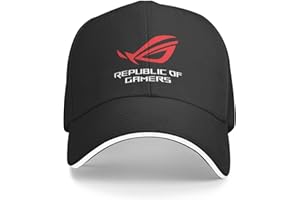 QFLLQLFF Basecap ASUS ROG Republic of Gamers Cap Baseball Cap Rugby Hut männlich Winter Damen Geschenk