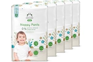 Marchio Amazon - Mama Bear Pannolini a mutandina Eco, Taglia 6 (16+ kg), Bianco, 90 Unità (5 confezioni da 18)