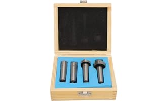 VIAGASAFAMIDO Wood Lathe Turning Center Set 4PCS MT1 Spur Cup Centers for Wood Turning Tools Accessories MT2