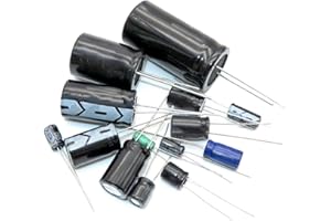 CIZIHUU Condensador electrolítico de aluminio, 63V 3300UF 5PCS