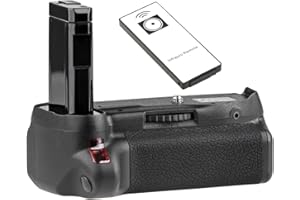 ayex Batteriegriff Kompatibel mit Nikon D5500 & D5600 Inkl. IR-Fernauslöser Akkugriff optimal zum Fotografieren im Hochformat ähnlich MB-D5500
