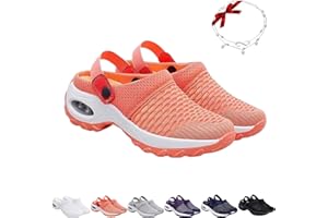 GLIART Women's Orthopedic Clogs with Air Cushion Support to Reduce Back and Knee Pressure, Orthopedic Sneakers for Women