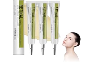 RADIANTRE Retinal Shot Tightening Booster, Retinal Shot Creme Retinol Visage, Retinol Serum pour Visage & Yeux, Réduit les rides et les ridules, une peau plus ferme,Hydratation longue durée (15g, 3pc)