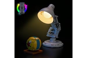 BRICKBLING Kit de luz de mando a distancia compatible con Lego Disney Pixar Luxo Jr. 21357, juego de iluminación LED