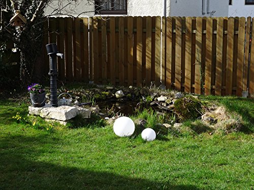 Telefunken Solar-Gartenleuchte – Ball (Dekoleuchte mit RGB Farbwechsel, schwimmfähig, riesiges Solarpanel mit 1,5W) Kugel - 6