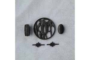 Boyu JAPANESE SAMURAI SWORD KOSHIRAE – TSUBA FUCHI KASHIRA MENUKI HJ49-HJ69