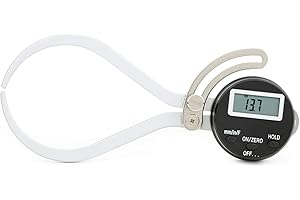 YUECOOM Pied à coulisse externe numérique électronique, jauge de mesure de diamètre extérieur d'épaisseur 0~150 mm x 0,01 mm