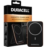 Duracell Manyetik Powerbank 5000 mAh &ndash; MagSafe uyumlu kablosuz şarj cihazı 7,5 W, 12 W USB-C hızlı şarj, iPhone 12 13 14 15 1