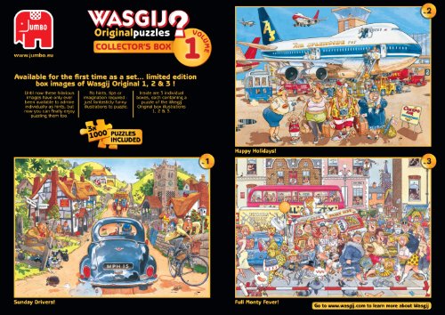Wasgij Original Collector's Box Jigsaw Puzzles