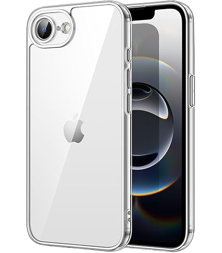 Ivoler Klare Hülle Für IPhone 16 6,1 Zoll – Vergilbungsfrei, Stoßfest, Militärstandard, Transparent