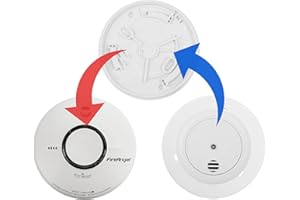 ULTRAFIRE FIRE SAFETY Replacement Alarm for FireAngel ST620 10 Year Sealed Battery Optical Smoke Alarm - UltraFire ULLS10