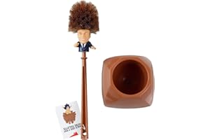 ORIGINAL CUP Brosse WC Macron | Balai de Toilettes Humoristique | Idée Cadeau Rigolo & Insolite | Secret Santa | Humour | Fun | OriginalCorner