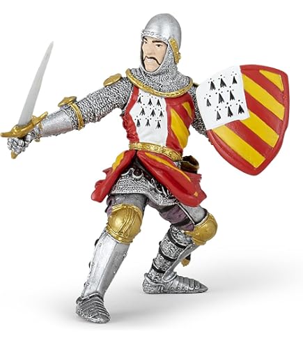 Figura Schleich "Suonatore Di Fanfara" – Cavaliere Medievale Con Tromba, Collezionismo - 5