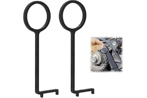 ICYWINK Calibro Strumento Chiave per Cinghie dentate PureTech 1.0 e 1.2, Strumento per Verificare l'Usura della Cinghia Dentata PSA, OEM G-0109-6 EN-52809 1643190080 Compatibile con Citroën, Peugeot, Opel