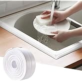 Su Sızdırmaz Banyo Mutfak Lavabo K&uuml;vet İzolasyon Şerit Bant,Lavabo Kenar Bandı 3.2 mt x 38 mm (4172)