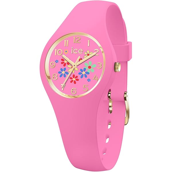 ICE-WATCH - Ice Fantasia Butterfly Rosy - Reloj Rosa para Niña con Correa de Polyamide - 021954 (Extra Small