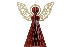 Decoris Engel rot 40cm