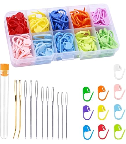 Crochet Ergonomique Confort AIYUNDI - Kit De Crochet Lumineux 18 En 1 - Crochets à LED Rechargeables Avec Compteur - 2.0-14.0 Mm Kit Crochet