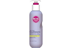 eos Cashmere Skin Collection Shave Oil- Vanilla Cashmere Scented, Entire Bikini Area-Approved, 6 fl oz