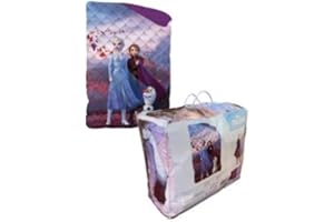 Corredocasa Trapunta Invernale con Vari Personaggi, per Letto una Piazza 170x260 cm Made in Italy, Morbida e Confortevole per i Vostri Bambini e le Vostre Bambine (Azzurro)