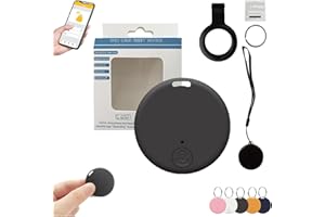 WLWWCX Oveallgo Easyfind Mini Traceur GPS magnétique, Mini Traceur GPS magnétique, Traceur GPS Puissant, Suivi magnétique de véhicule de Voiture, Anti-Perte, localisateur de clé Intelligente (Noir)