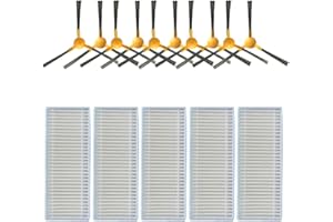 FEEGOW Filtro de cepillo lateral para aspiradora robótica Netbot S12 para Haier T550W