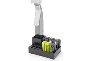 AVASEE Aufsätze mit Rasierständer Kompatibel mit O Blade Face und Body Rasierer Ersatzklinge/Klingen