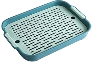 KYAOAYO Conejo para gatos, ropa de cama para aseo de mascotas, sartén de orina, jaula de conejo, bandeja para bebé, conejo, cobayas, chinchillas, hurones (verde, S)