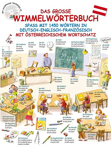 Das Große Wimmelwörterbuch Spaß Mit 1450 Wörtern In Deutsch - 