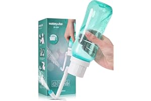 PROPODUSCHE Bidet portable 500ml,Douchette portable deux types de buses,Pour les bébés,les femmes enceintes,post partum maternité,les personnes âgées ou les toilettes portables de camping en plein air