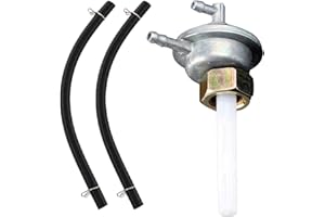 LEBOKJ Benzinhahn Unterdruck M16x1,5,Benzinhahn Universal mit Benzinschlauch, Kompatibel mit Keeway, Kymco, SYM, GY6 139QMB, Generic, Baotian,für Generator Kraftstofftank Motorräder Offroad Karts