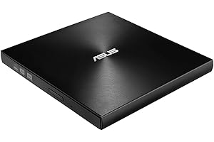 Asus ZenDrive U9M SDRW-08U9M-U Zewnętrzna Nagrywarka DVD, 13.55 x 14.25 x 1.39 cm, Czarny