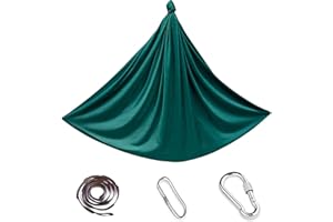 ‎IPALAMILA iPalamila Aerial Yoga Set, 200 Kg Max,Klein(Grün,150x280CM)