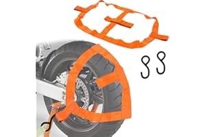 UHETLET Cinchas de Amarre para Rueda de Moto, Correas de Amarre para Remolque de 48 mm con 2 Ganchos, Correa de Seguridad Moto, Universal Correa Tensora Ruedas, Correas Sujeción para Motocicletas