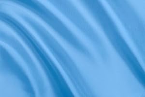 AZ MERCERIE Tessuto Fodera al Metro per Cucito creativo e confezione di abiti altezza 150 cm disponibili in vari Colori (AZZURRO 257)