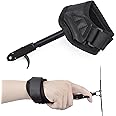 ELONG Archery Compound Bow Release - Adjustable Black Wrist Strap Trigger Caliper Right Left Hand
