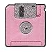 Produktbild Aufnäher/Bügelbild - Diskette Floppy - mehrere Farben auswählbar 5,5 x 5,5 cm - by catch-the-patch® Patch Aufbügler Applikationen zum aufbügeln Applikation Patches Flicken, Farbe:rosa