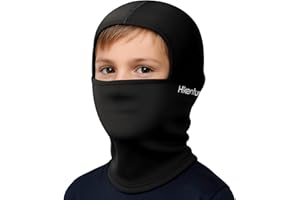 HIKENTURE Dziecięca kominiarka zimowa, Balaclava, wiatroszczelna, ciepła maska narciarska pod kask, maska na twarz do jazdy na nartach