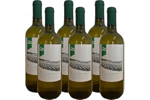 AMANTI TASTE AND PASSION Falanghina del Beneventano Igp | Vino Bianco da Tavola | Campania | 6 Bottiglie 75Cl | Idea Regalo