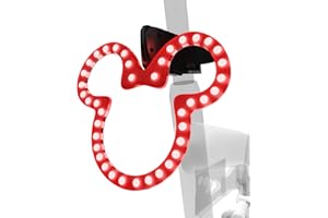 IJOY Disney Mickey Mouse LED Scooter/Bike Light - IPX4 Weather Resistant with 6 Light Modes- Disney Bicycle Accessories for Road/Electric/Cycling/Hybrid/Mountain Bike and More