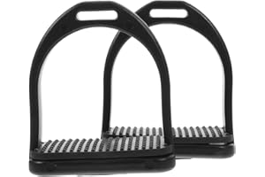 ULTECHNOVO Estribos Para Montura De Caballo En Material Pom Antideslizantes Resistentes Y Fáciles De Ensamblar Para Equitación Segura Y Cómoda 2 Piezas