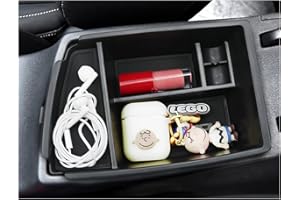 BIXUAN Caja de Almacenamiento compatible con Kia Niro DE PHEV 2016-2021 Consola Central para Apoyabrazos Bandeja de Guantera para Reposabrazos Almace Organizador,Accesorios de Coche(NO EV)