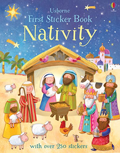Preisvergleich Produktbild First Sticker Book Nativity (First Sticker Books)