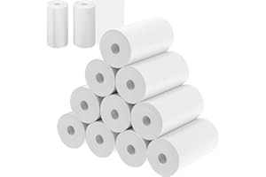 ‎XREE 12 Rollen Thermopapier, 57mm x 29mm x 7m Thermorollen Thermopapier Kinderkamera Nachfülldruckpapier für Kinder Sofortbildkameras Mobiler Mini Fotodrucker