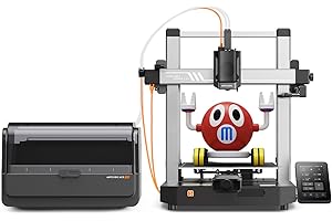 ANYCUBIC Stampante 3D Kobra 3 V2 Combo, Stampa Multicolore (4-8 Colori), Asciugatura e Stampa, 600 mm/s ad Alta Velocità, Livellamento Automatico LeviQ 3.0, Lavoro con i Principali Filamenti