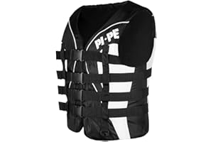 PI-PE Schwimmweste für Wassersport - größenverstellbar ideal für Männer Frauen und Kinder