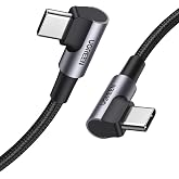 Ugreen 90 Derece Type-C to Type-C 60W Data ve Şarj Kablosu 1 Metre