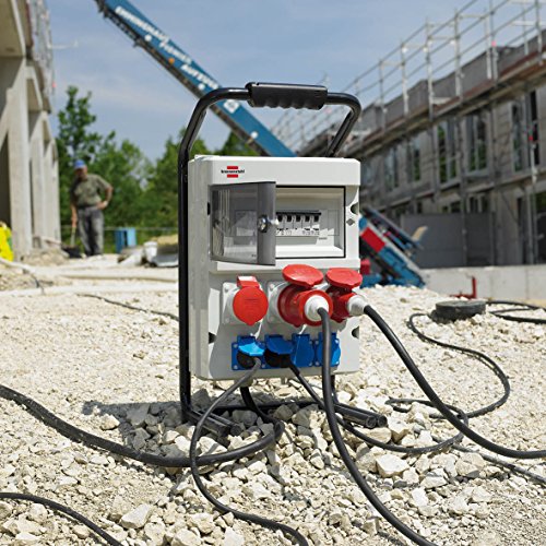 Brennenstuhl Tragbarer Stromverteiler BSV 4/32 FS IP44 Baustelleneinsatz und Outdoor, 1154900 - 6
