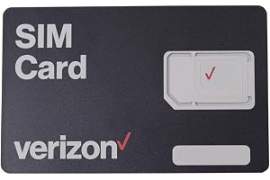 Verizon Wireless SIM-kort – alla 3 storlekar (3-i-1), nano/mikro/standardstorlekar (4FF/3FF/2FF)